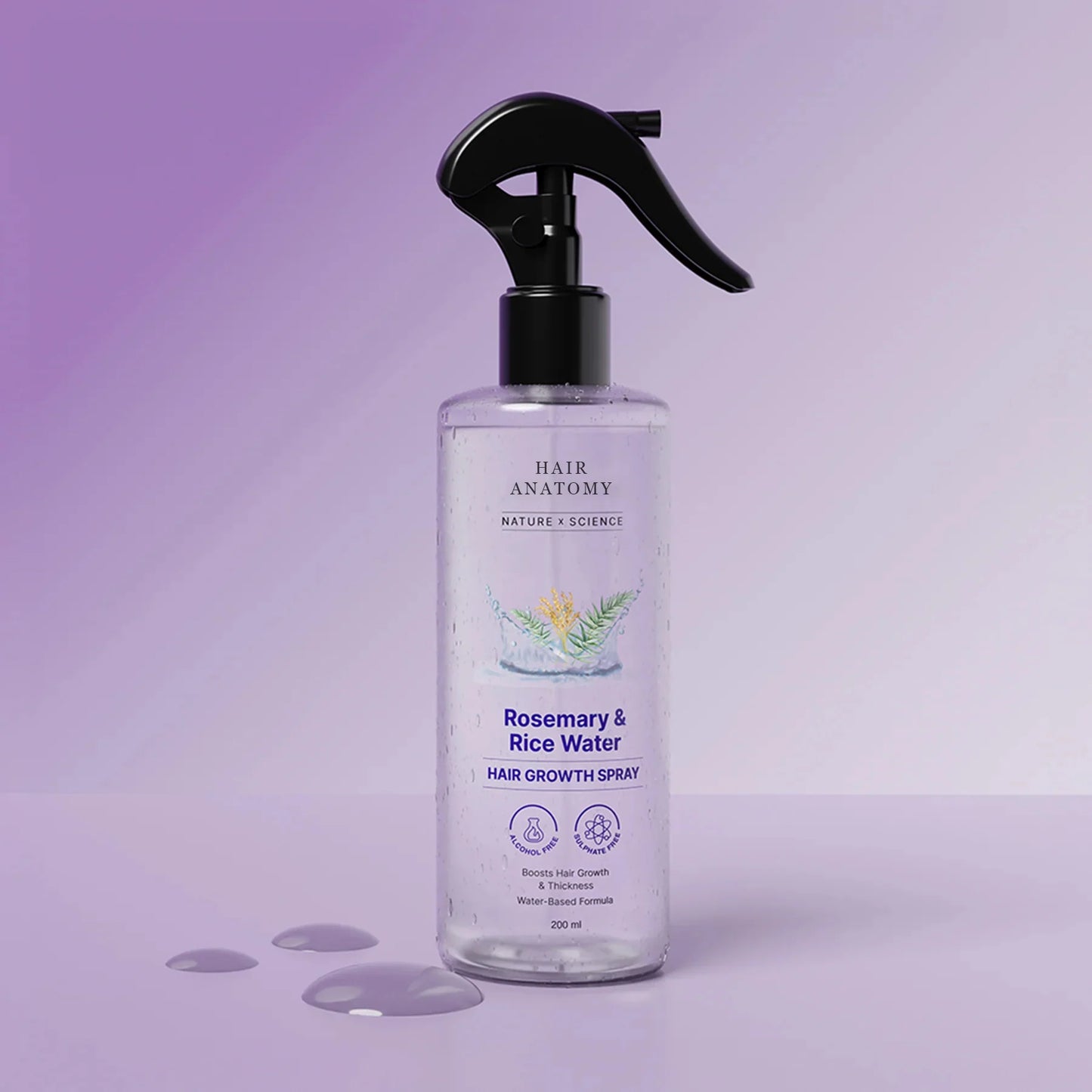 Rosemary & Rice Water Hair Growth Spray - 200ml Official Discount Deal Limited time Offer