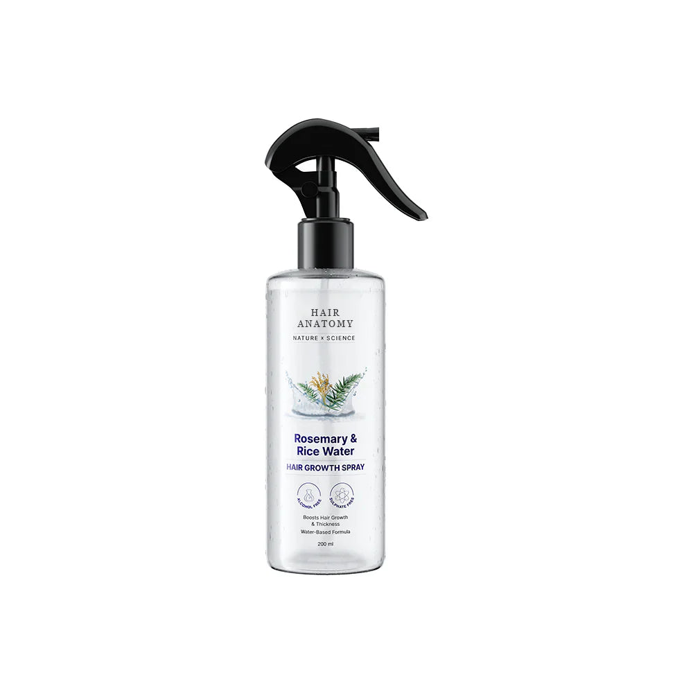Rosemary & Rice Water Hair Growth Spray - 200ml Official Discount Deal Limited time Offer