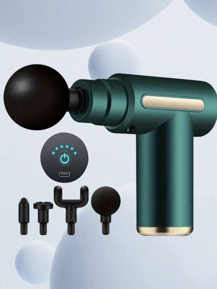 RelaxPro™ Deep Relief Massage Gun Full Body Pain Therapy for Men & Women Rechargeable & Silent Power