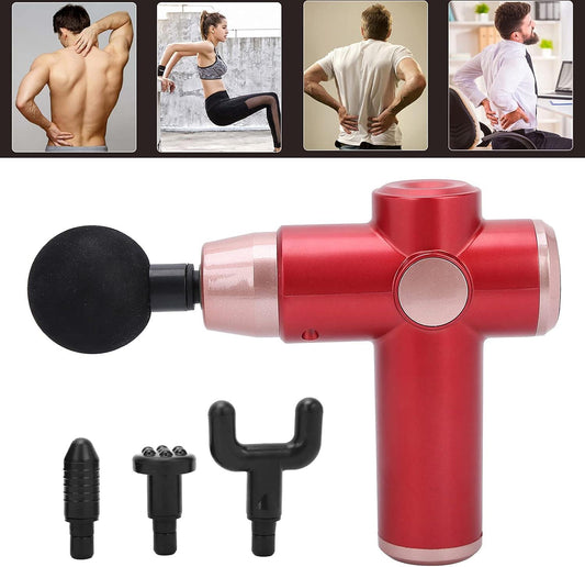 RelaxPro™ Deep Relief Massage Gun Full Body Pain Therapy for Men & Women Rechargeable & Silent Power
